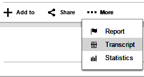 image of YouTube control